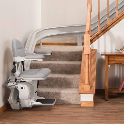 The Paramount (Minimalist Straight Stairs)